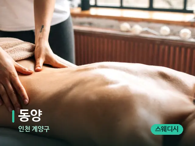 인천 계양구 동양 — 마사지 관리를 받는 장면